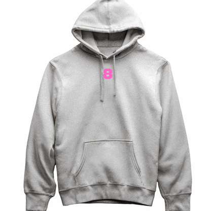 Sequin number hoodie customs