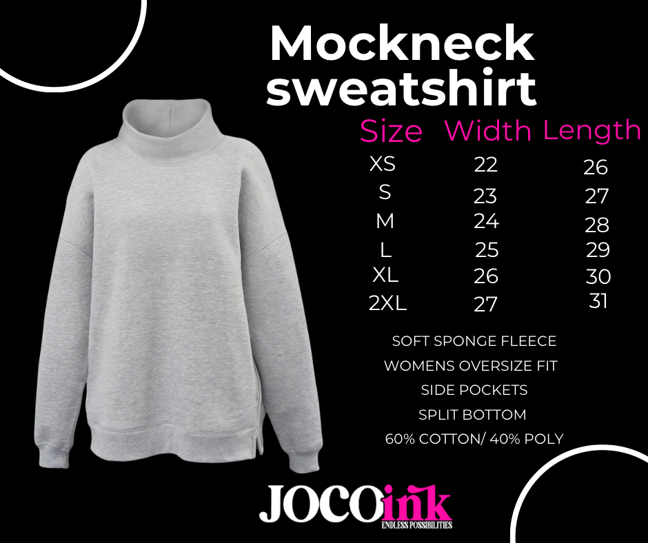 Black mockneck